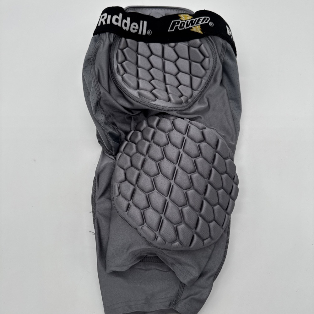 Riddell Power Boys Lightweight Integrated Padding Girdle Youth Medium Grey